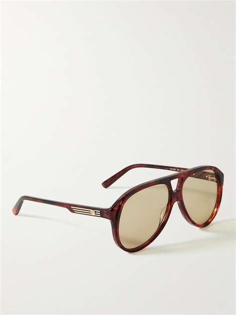 gucci tortoiseshell acetate sunglasses|men's Gucci tortoise shell sunglasses.